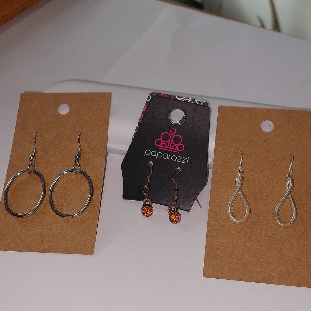 6$ .3 Pair Earrings